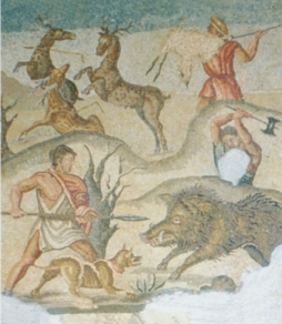 Mosaico della villa romana di Montevenere