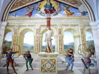 Perugino Panicale Martirio di San Sebastaino